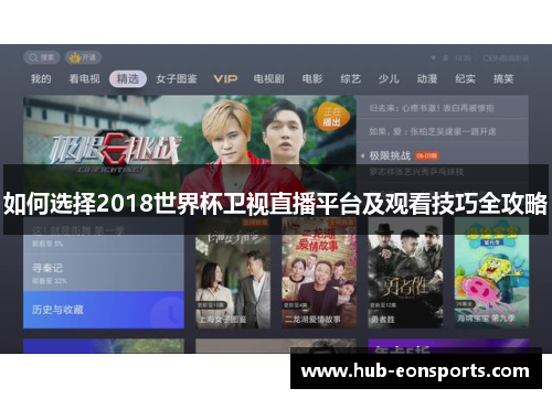 如何选择2018世界杯卫视直播平台及观看技巧全攻略